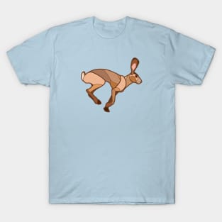 Geometric Jackrabbit / Bunny T-Shirt